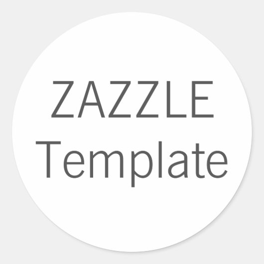Aangepaste Kerst ROND Gevormde Gift Stickers (Voorkant)
