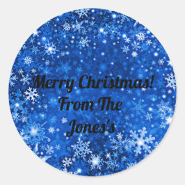 Aangepaste Kerst stickers