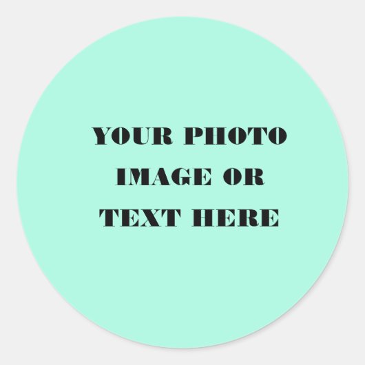 Aangepaste Kerst stickers - Ronde vakantie (Voorkant)