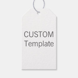 Aangepaste Kerst WIT Gift Labels GRIJS (GRIJS) Twi Cadeaulabel