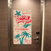 Aangepaste Kerst Zeeen N' Groeten Cruise Door Spandoek