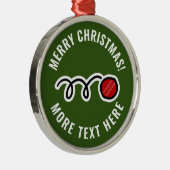Aangepaste kerstbal sport kerstboom ornament (Rechts)