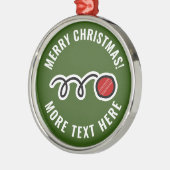 Aangepaste kerstbal sport kerstboom ornament (Links)