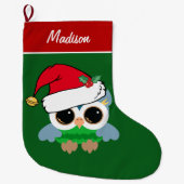 Aangepaste kerstboomkor grote kerstsok (Voorkant)