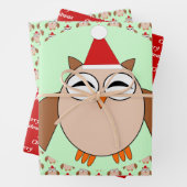 Aangepaste kerstboomkor inpakpapier vel (In situ)