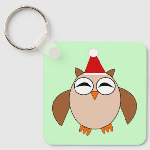 Aangepaste kerstboomkor sleutelhanger