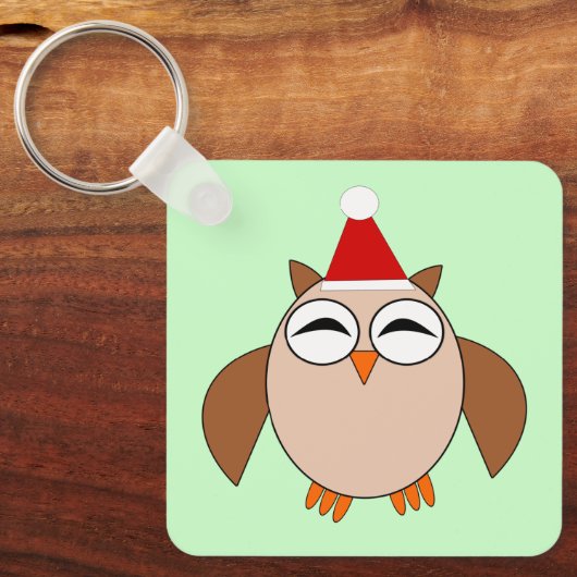 Aangepaste kerstboomkor sleutelhanger (Voorkant)