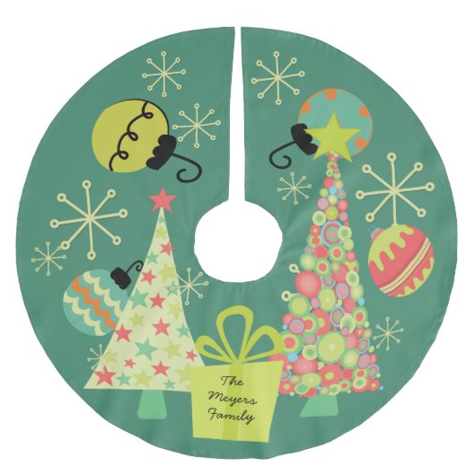 Aangepaste kerstboomrok kerstboom rok (Voorkant)