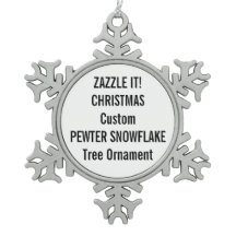 Aangepaste kerstboomversiering met voetsnowflake