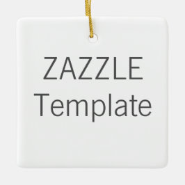 Aangepaste kerstboomversiering voor keramische QUA Keramisch Ornament