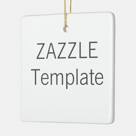 Aangepaste kerstboomversiering voor keramische QUA Keramisch Ornament (Links)