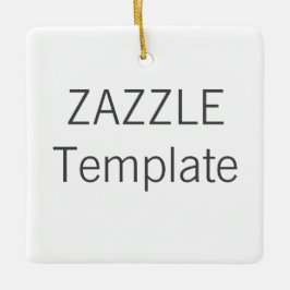 Aangepaste kerstboomversiering voor keramische QUA Keramisch Ornament