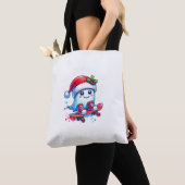 Aangepaste kerstcadeau tas, Xmas Vakantie Cadeaus Tote Bag (Dichtbij)