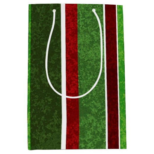 Aangepaste kerstcadeaus medium cadeauzakje (Voorkant)