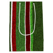 Aangepaste kerstcadeaus medium cadeauzakje (Achterkant)