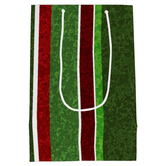 Aangepaste kerstcadeaus medium cadeauzakje (Achterkant)