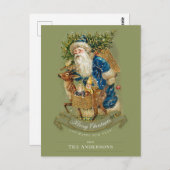 Aangepaste kerstcadeaus voor kerstmis briefkaart (Voorkant / Achterkant)