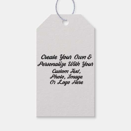 Aangepaste kerstcadeautags maken - Gepersonaliseer Cadeaulabel (Voorkant)