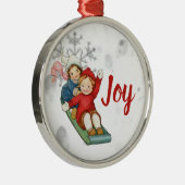 Aangepaste  kerstdagen metalen ornament (Rechts)