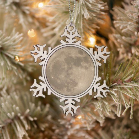 Aangepaste kerstdecoratie voor Moon Ornament (Boom)
