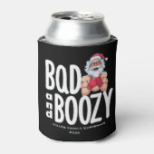 Aangepaste kerstfeest bierkoeler - Gepersonaliseer (Blikje Voorkant)