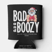 Aangepaste kerstfeest bierkoeler - Gepersonaliseer (Achterkant)