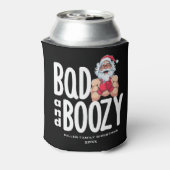 Aangepaste kerstfeest bierkoeler - Gepersonaliseer (Blikje Achterkant)