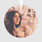 Aangepaste kerstfeestdag ornament (achterkant)