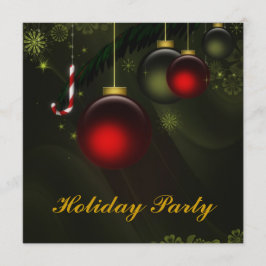 Aangepaste kerstfeestdagen kaart