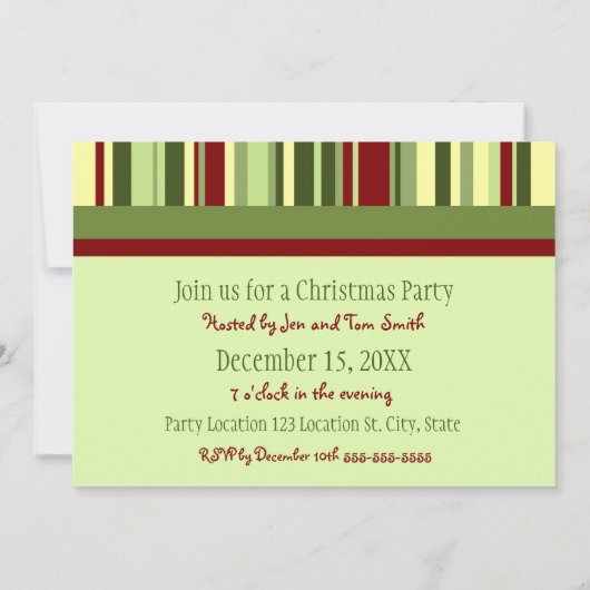 Aangepaste kerstfeestfotokaart kaart (Achterkant)