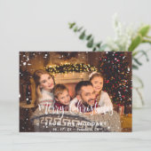 Aangepaste kerstfoto (Staand voorkant)