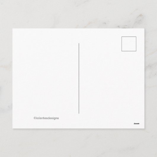 Aangepaste kerstfoto feestdagenkaart (Achterkant)