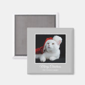 Aangepaste Kerstfoto huisdier familie bruiloft Magneet (Voorkant / Achterkant)