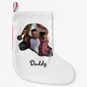 Aangepaste kerstfoto kerstkerstfoto kleine kerstsok