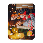 Aangepaste kerstfoto Magnet Magneet (Verticaal)
