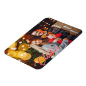 Aangepaste kerstfoto Magnet Magneet (Linkerzijde)