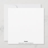 Aangepaste kerstfoto Merry Kerstry Feestdagenkaart (Achterkant)