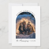 Aangepaste kerstfoto Merry Kerstry Feestdagenkaart (Voorkant)