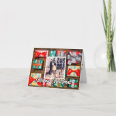 Aangepaste kerstfoto sjabloon Kerstmis (Voorkant)