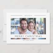 Aangepaste kerstfoto voor moderne kerstfoto's (Voorkant)