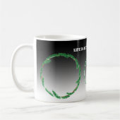 Aangepaste kerstfoto's koffiemok (Links)