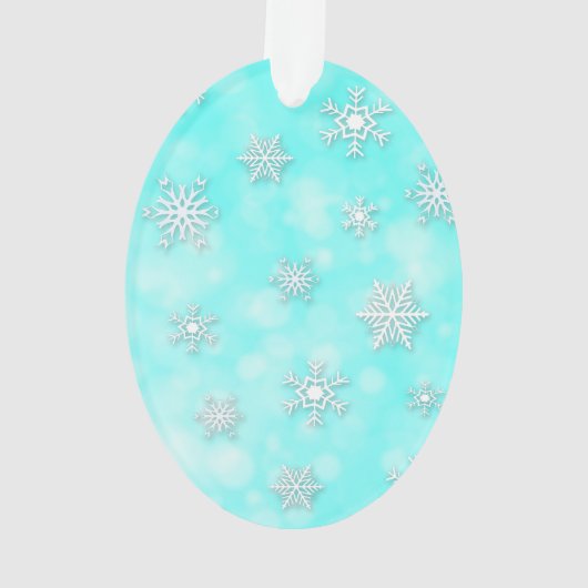 Aangepaste kerstfoto's ornament (achterkant)