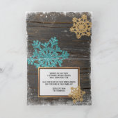 Aangepaste kerstgroet met liefde feestdagen kaart (Binnen)