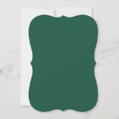 Aangepaste kerstgroetkaart kaart (Achterkant)