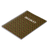 Aangepaste Kersthollies - Notitieboek (Linkerzijde)