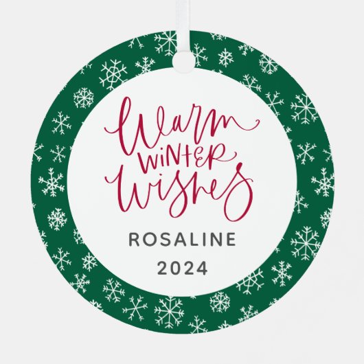 Aangepaste kersthond of kat keepomwille foto metalen ornament (Achterkant)