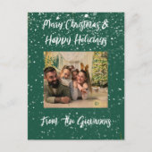 Aangepaste KERSTKAART  Aankondigingskaart (Voorkant)