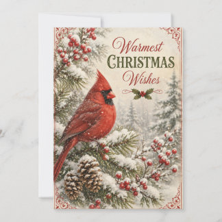 Aangepaste kerstkaart met feestelijke groet