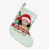 Aangepaste kerstkaart om aan te passen kleine kerstsok (Voorkant (Hangend))