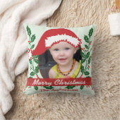 Aangepaste kerstkaart om aan te passen kussen (Deken)